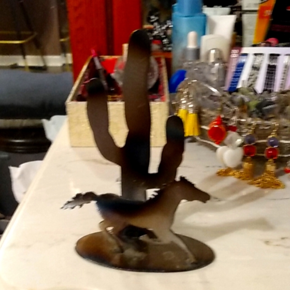 Horse napkin  or mail holder